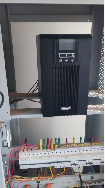 某消防救援大队UPS电源安装调试完毕